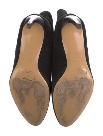 BA&SH Suede Western Boots