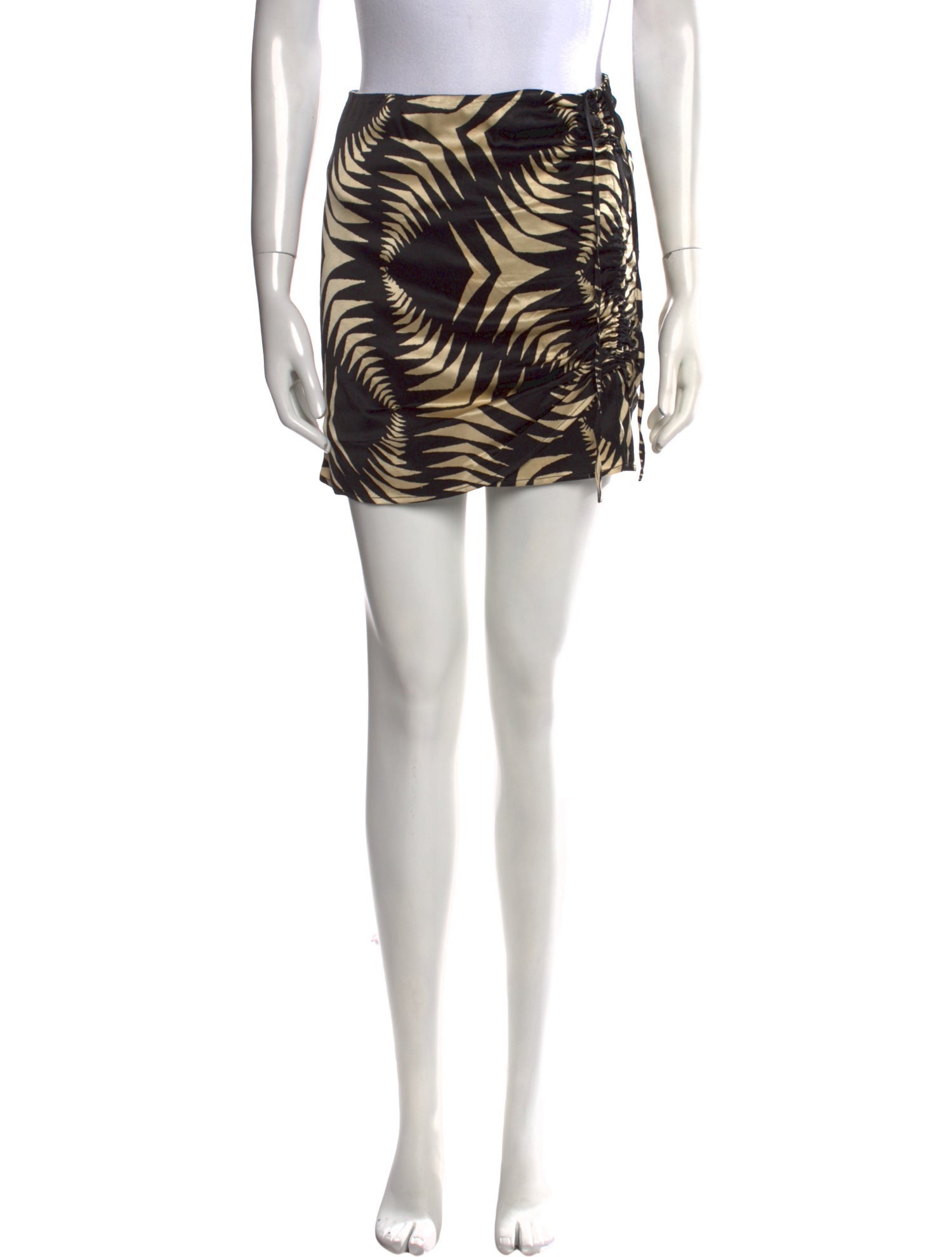 BA&SH Printed Mini Skirt