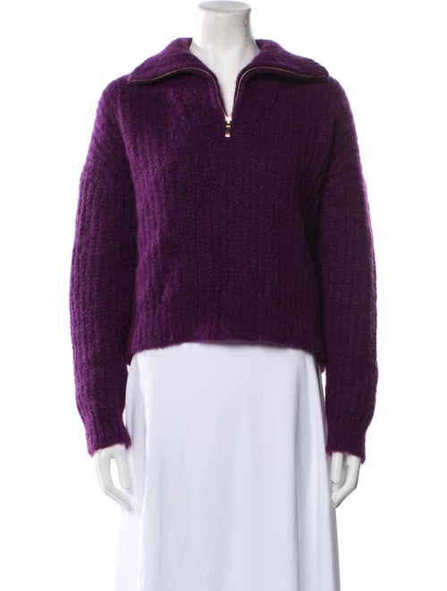 BA&SH Alpaca V-Neck Sweater