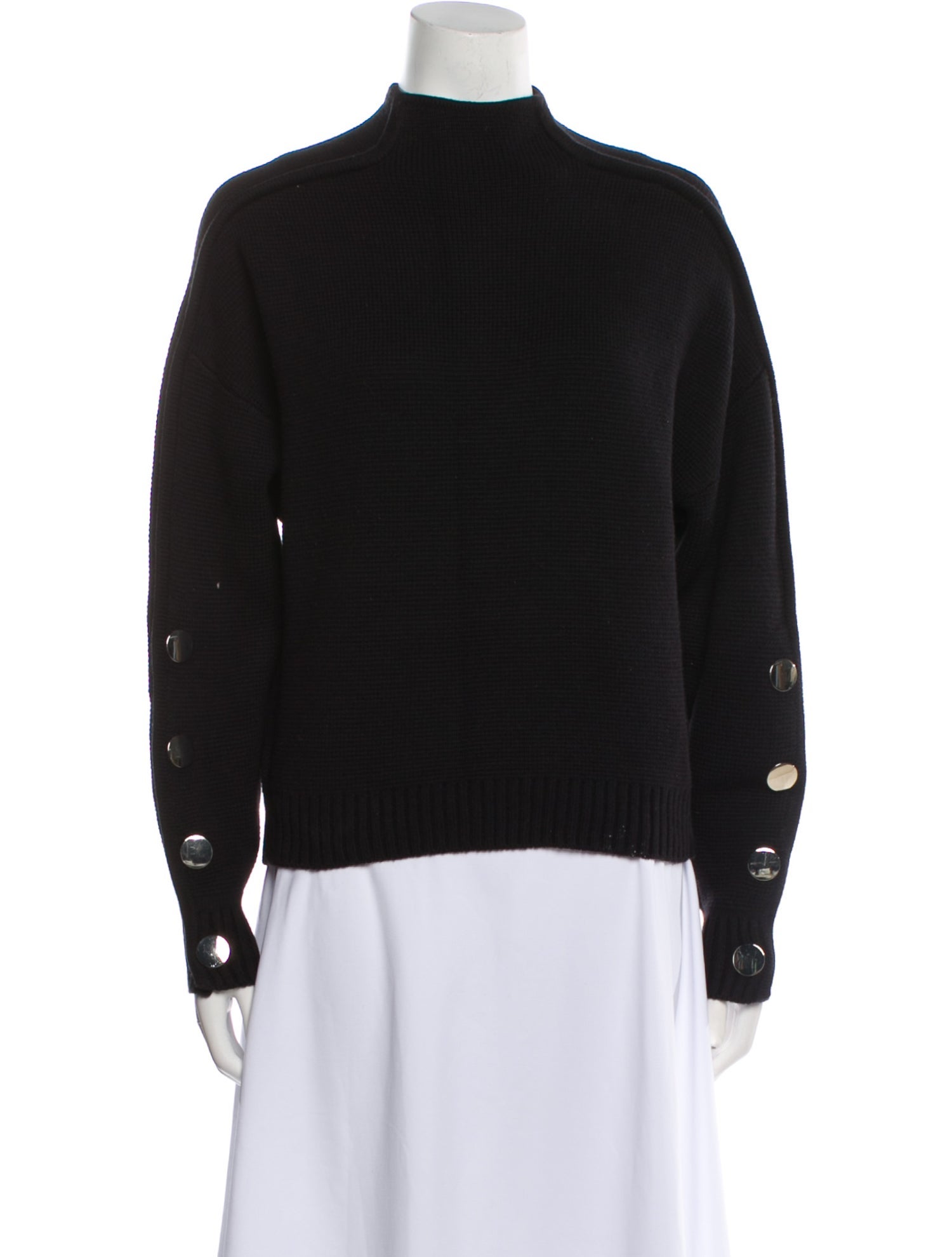 BA&SH Mock Neck Sweater