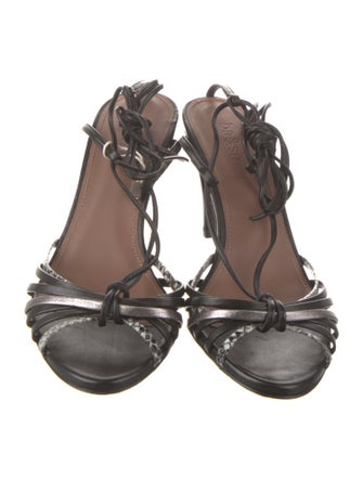 BA&SH Leather Slingback Pumps