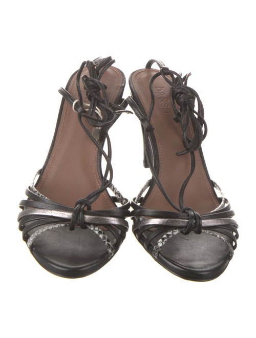 BA&SH Leather Slingback Pumps