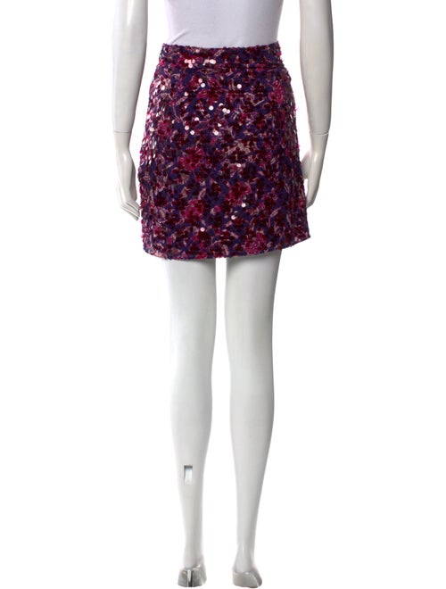 BA&SH Sequin Embellishments Mini Skirt