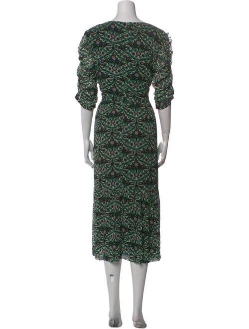 BA&SH Printed Long Dress