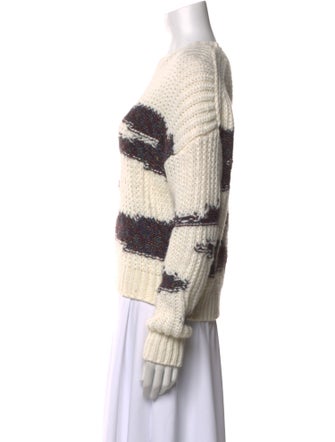 BA&SH Striped Crew Neck Sweater