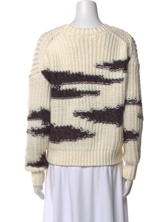 BA&SH Striped Crew Neck Sweater