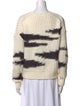 BA&SH Striped Crew Neck Sweater