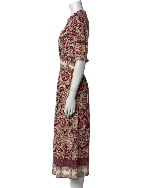 BA&SH Printed Long Dress
