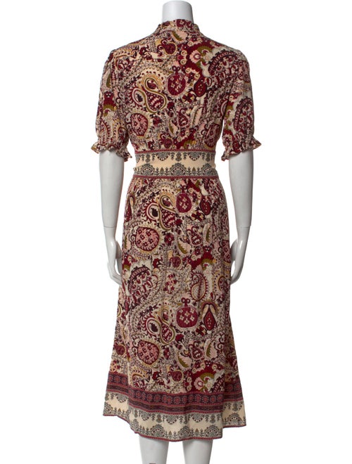 BA&SH Printed Long Dress