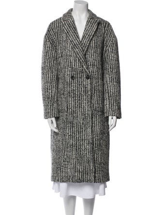 BA&SH Tweed Pattern Coat