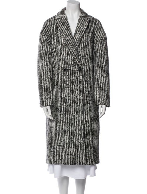 BA&SH Tweed Pattern Coat