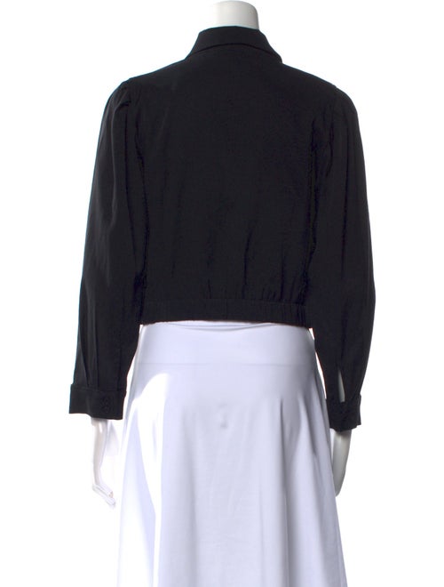 BA&SH Long Sleeve Crop Top