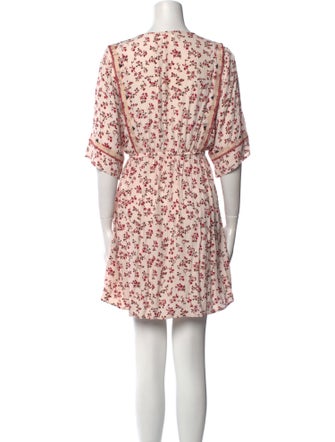 BA&SH Floral Print Mini Dress