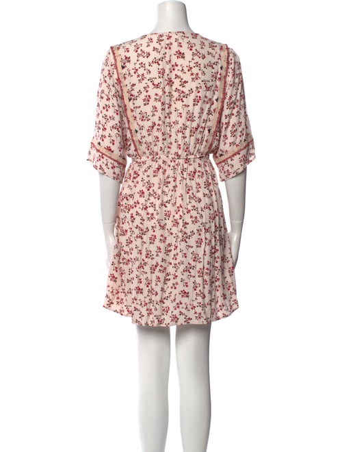 BA&SH Floral Print Mini Dress
