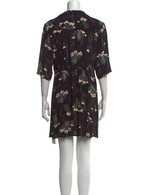 BA&SH Floral Print Mini Dress