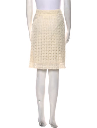 BA&SH Lace Pattern Knee-Length Skirt