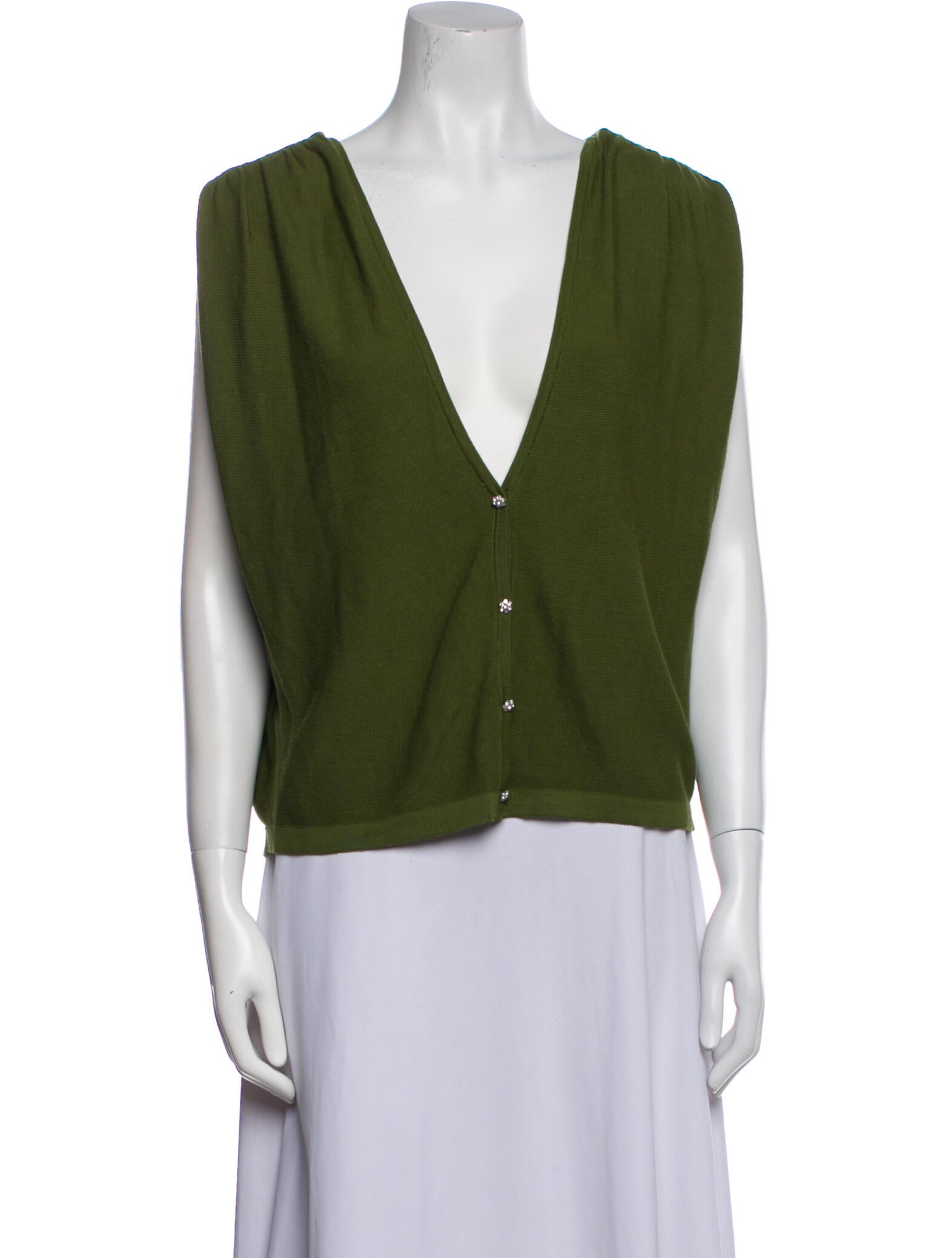 BA&SH V-Neck Sleeveless Blouse
