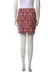 BA&SH Printed Mini Skirt