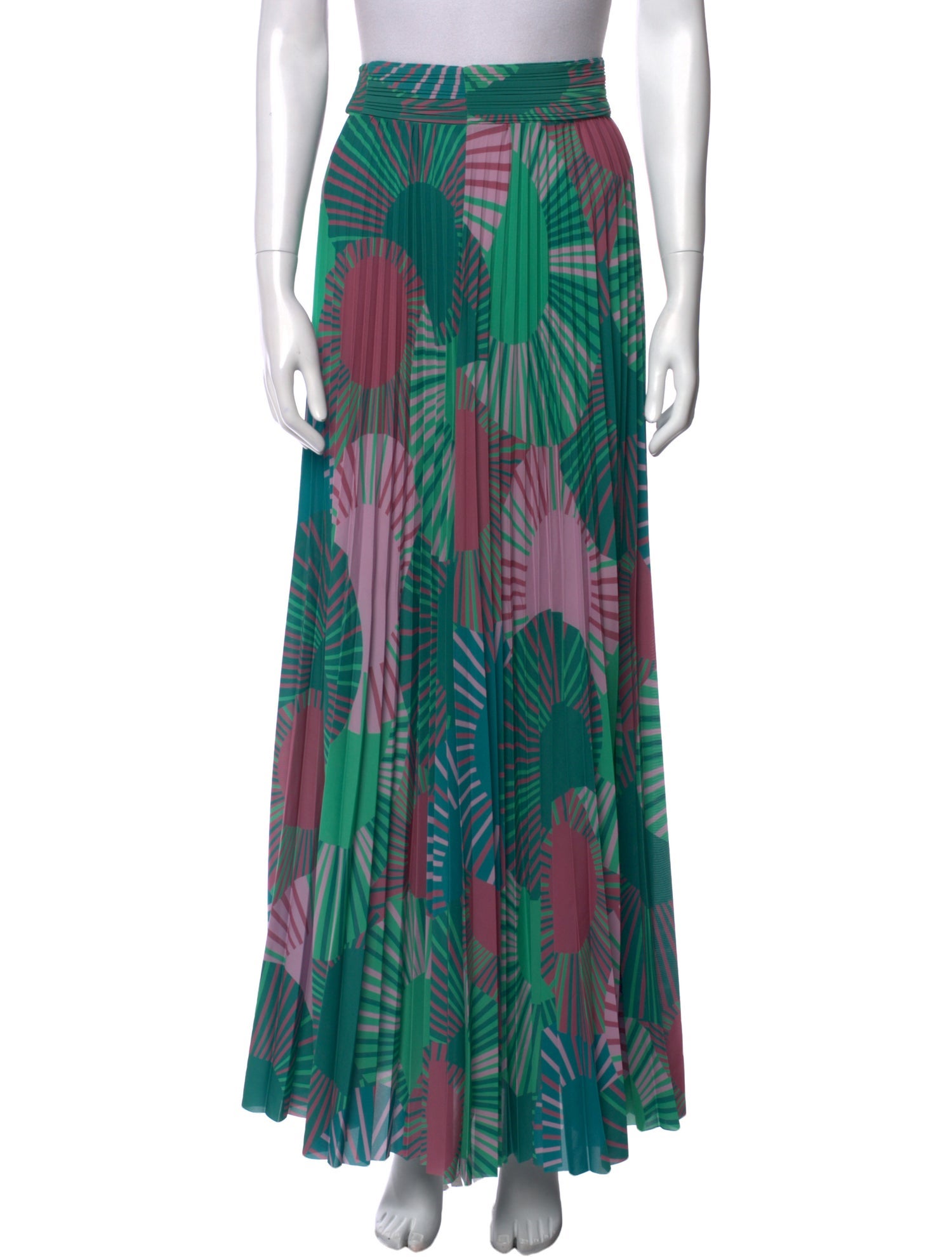 BA&SH Printed Long Skirt