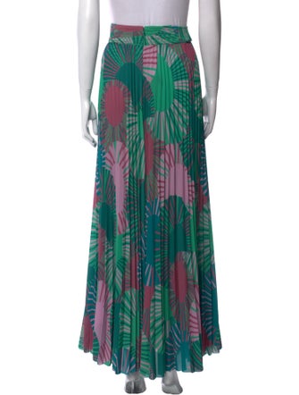 BA&SH Printed Long Skirt