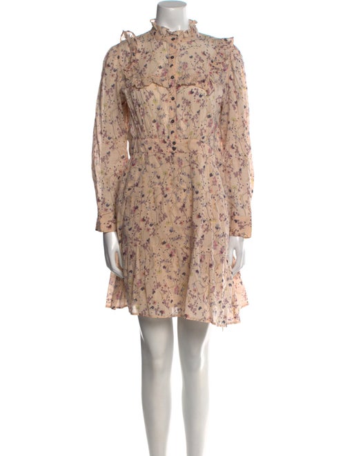BA&SH Floral Print Mini Dress