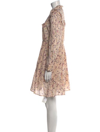 BA&SH Floral Print Mini Dress