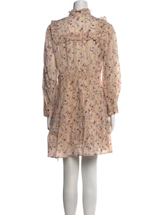 BA&SH Floral Print Mini Dress