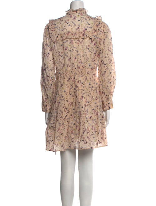 BA&SH Floral Print Mini Dress