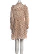 BA&SH Floral Print Mini Dress