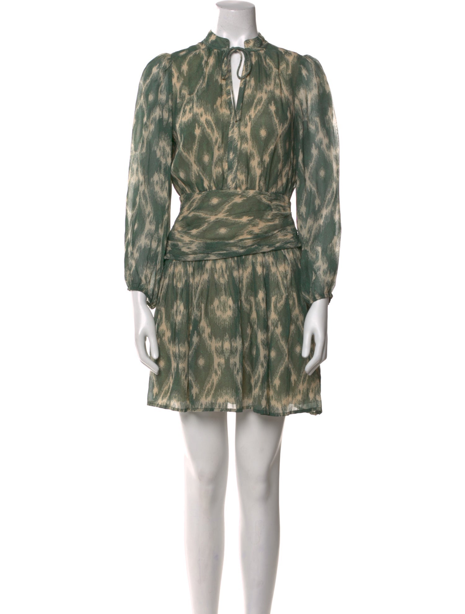 BA&SH Printed Mini Dress