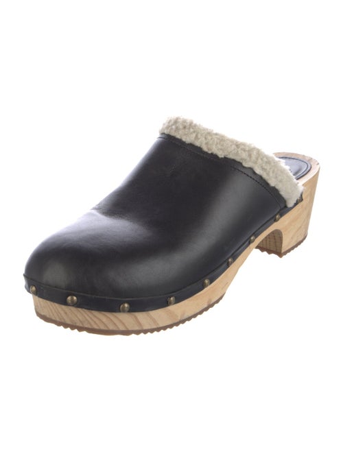 BA&SH Leather Slides