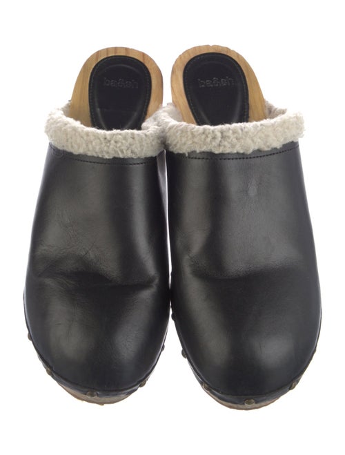 BA&SH Leather Slides