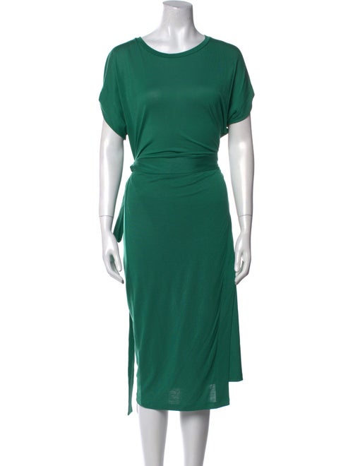 BA&SH Crew Neck Midi Length Dress