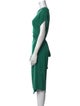BA&SH Crew Neck Midi Length Dress