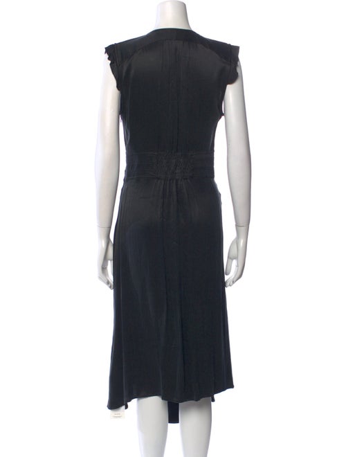 BA&SH V-Neck Midi Length Dress