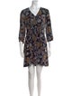 BA&SH Paisley Print Mini Dress
