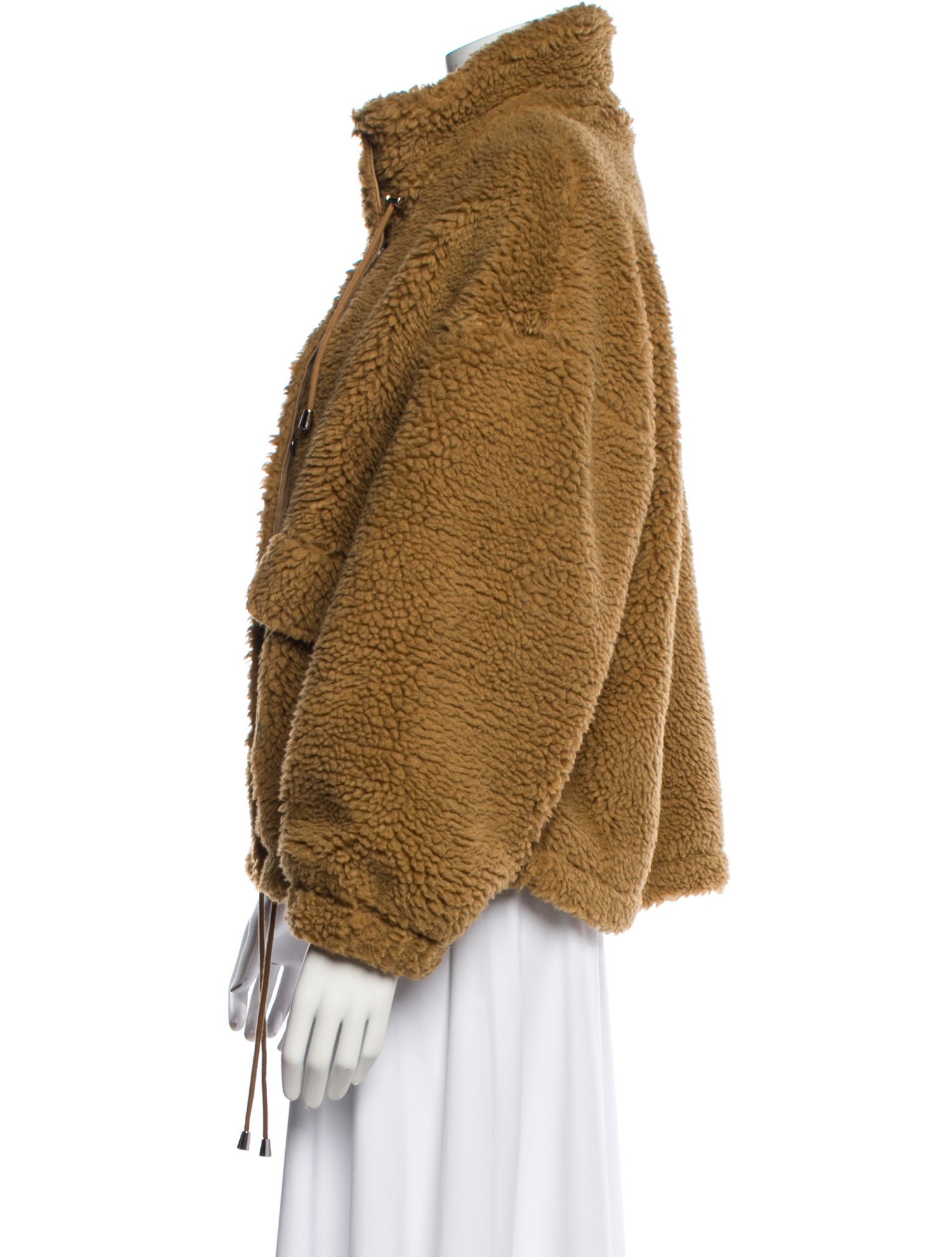 BA&SH Faux Fur Jacket