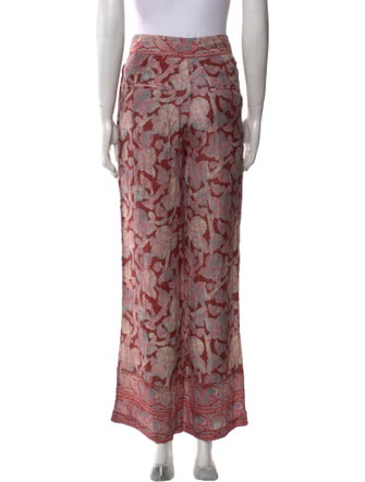 BA&SH Silk Straight Leg Pants