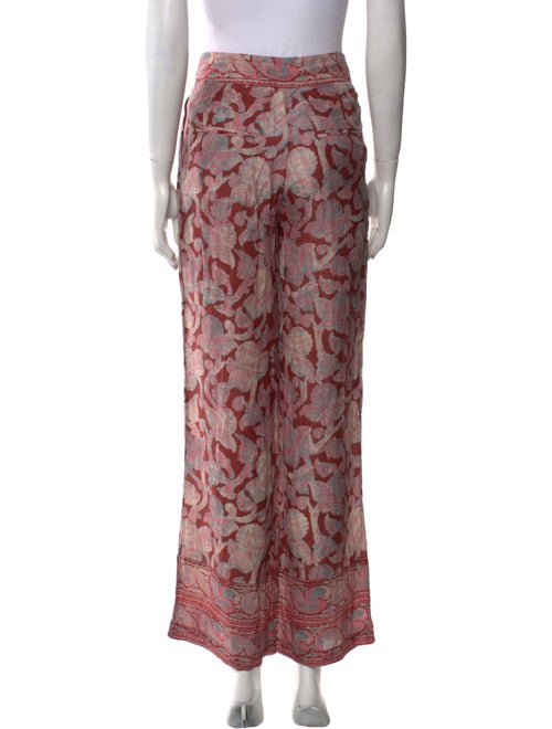 BA&SH Silk Straight Leg Pants