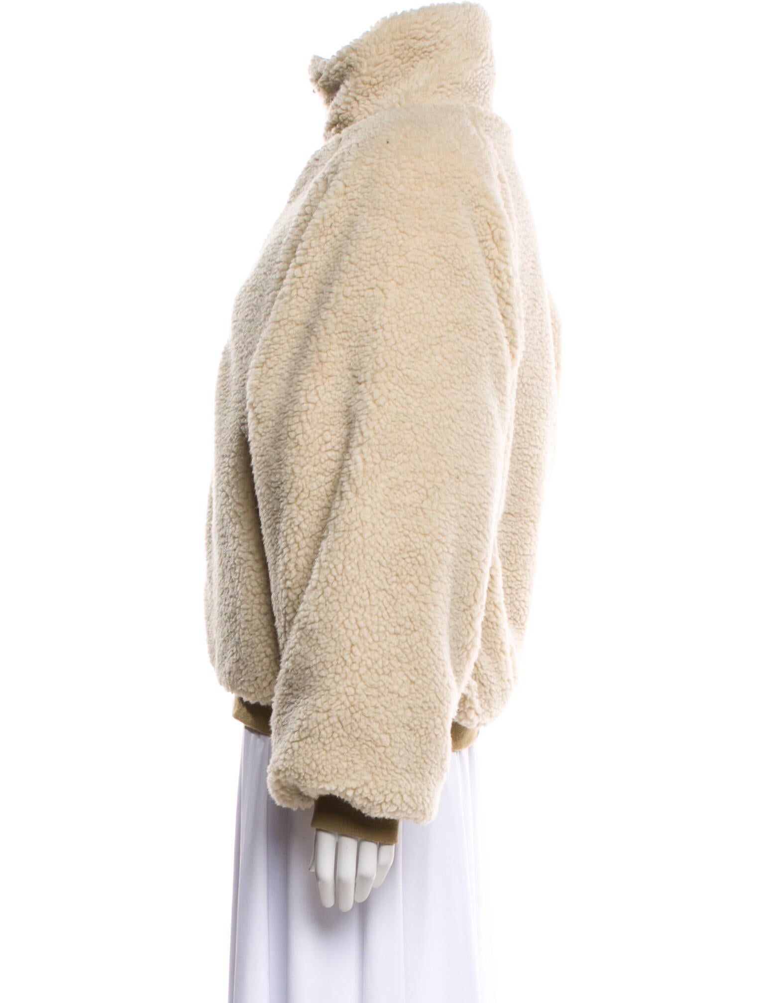 BA&SH Faux Fur Jacket