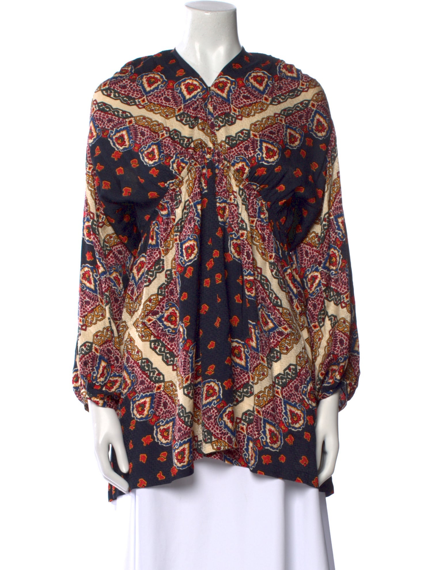 BA&SH Paisley Print Mini Dress w/ Tags
