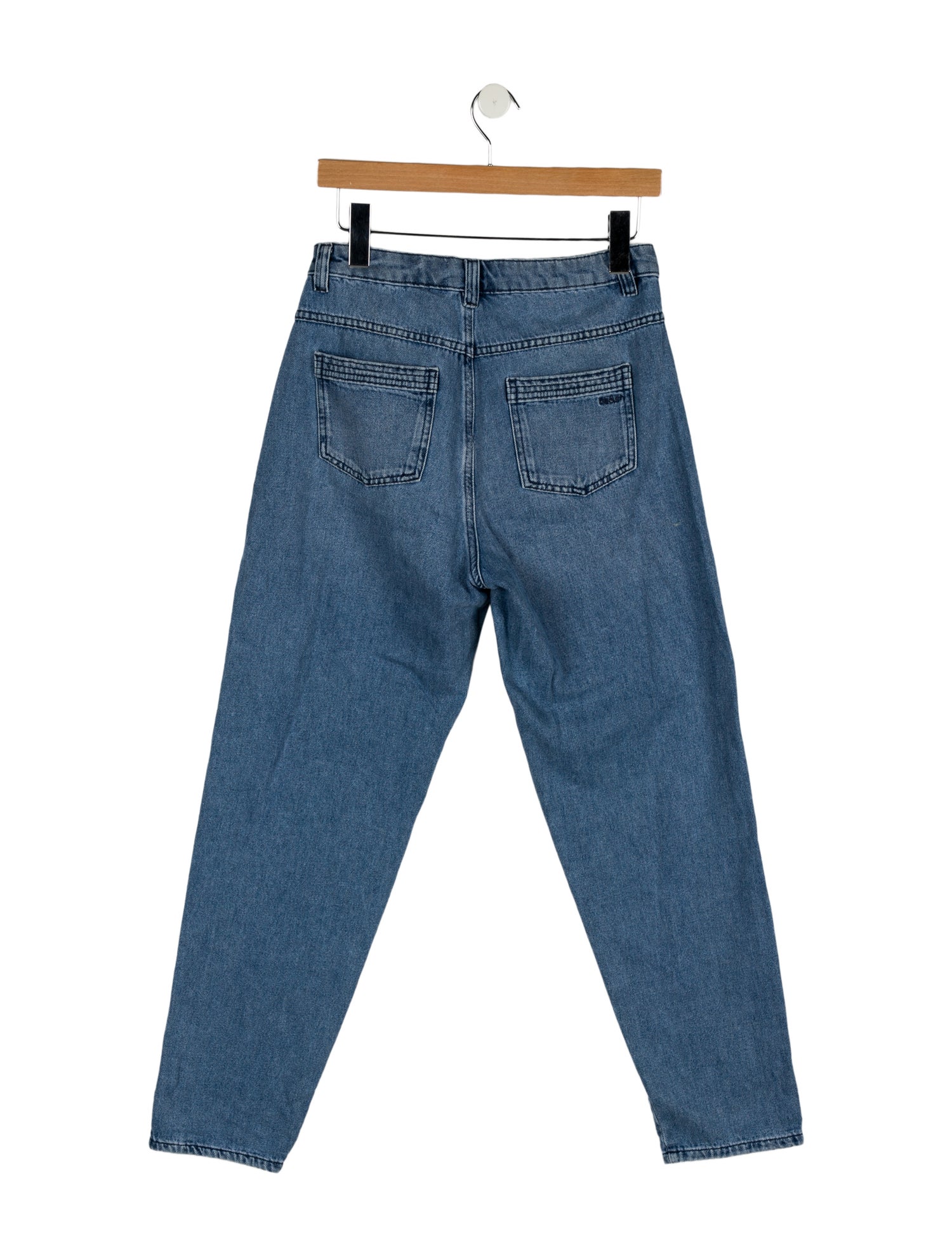BA&SH Mid-Rise Straight Leg Jeans