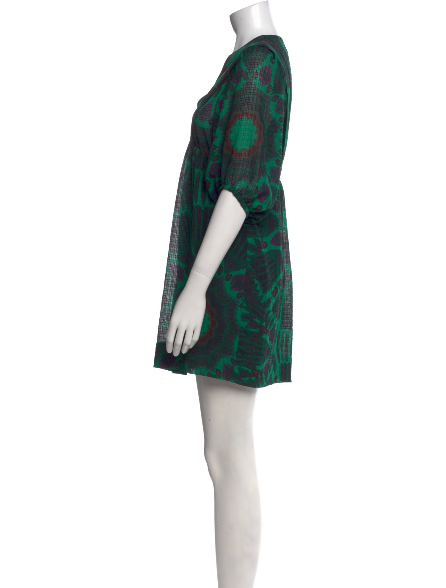 BA&SH Printed Mini Dress