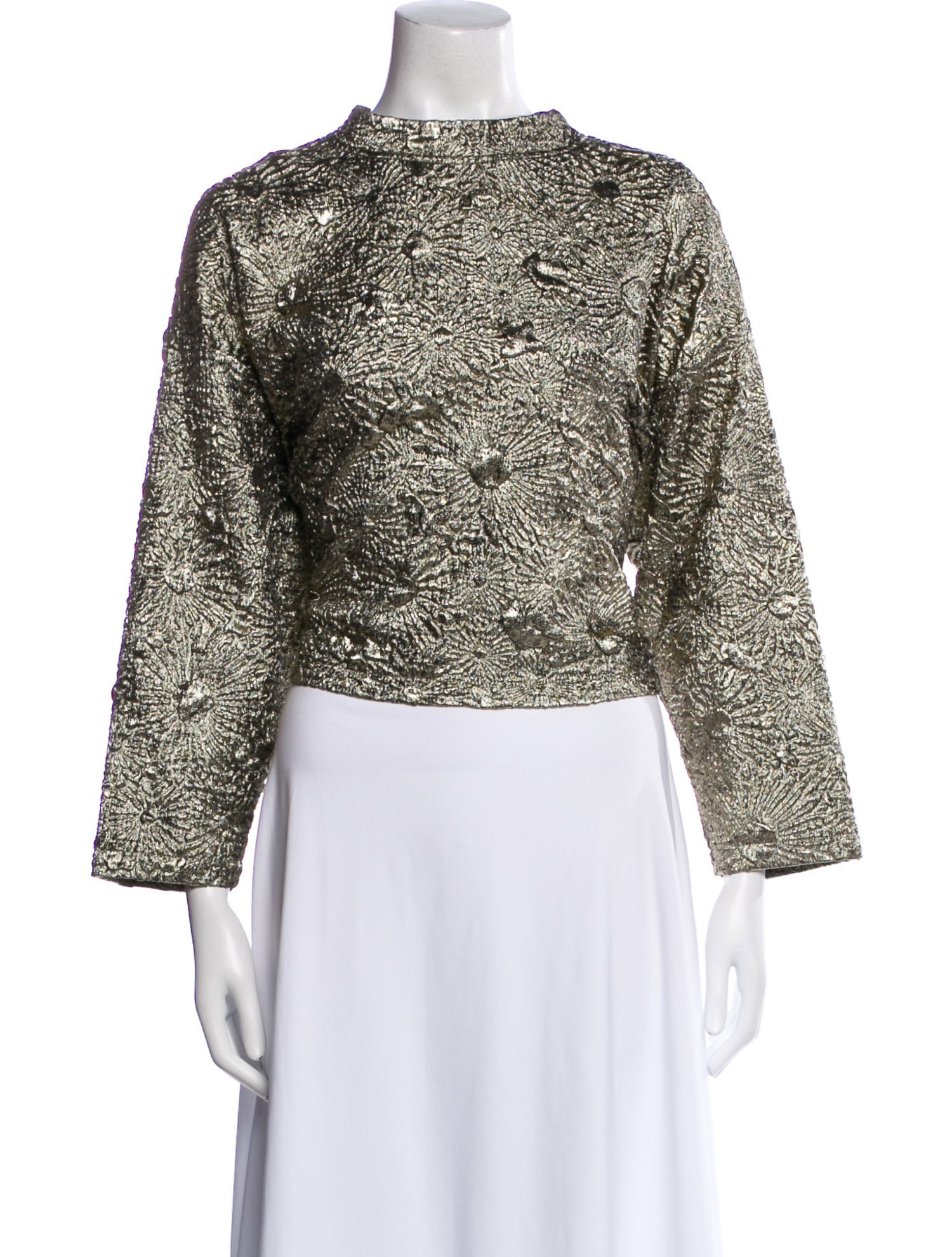 BA&SH Printed Evening Jacket w/ Tags