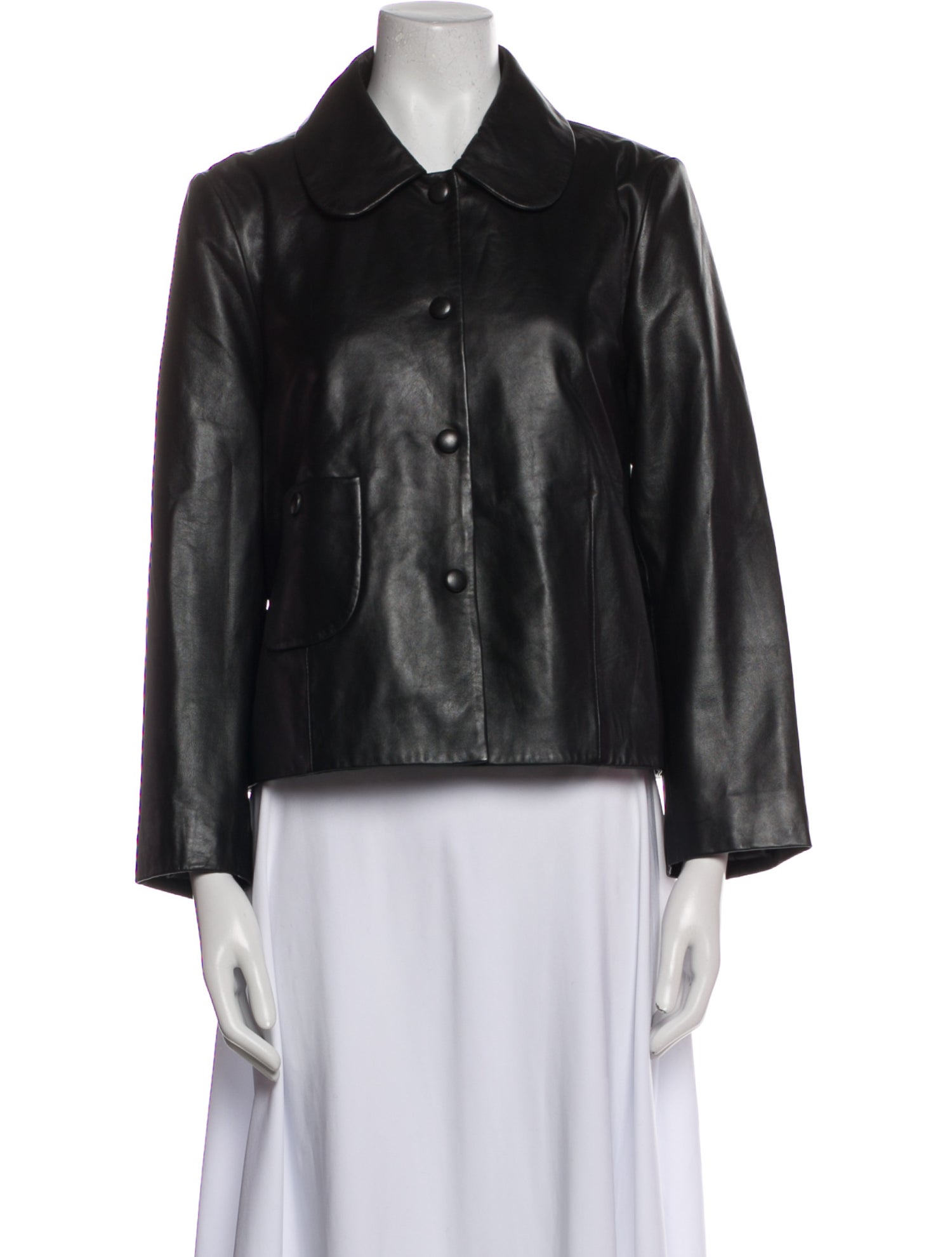 BA&SH Leather Jacket