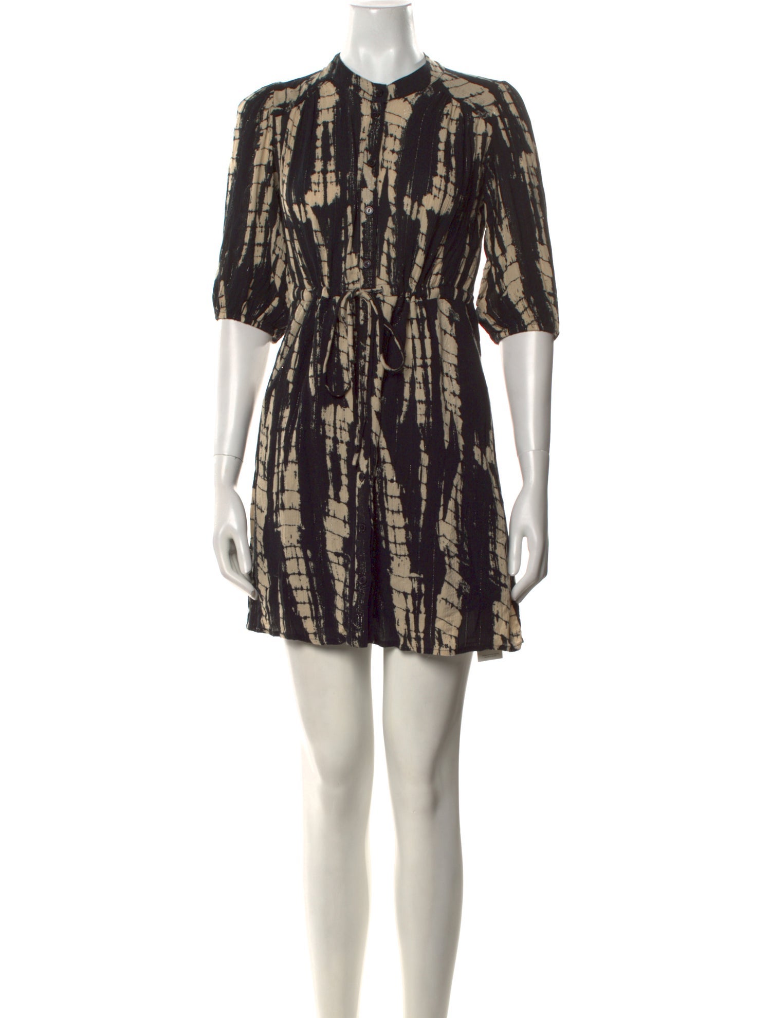BA&SH Printed Mini Dress