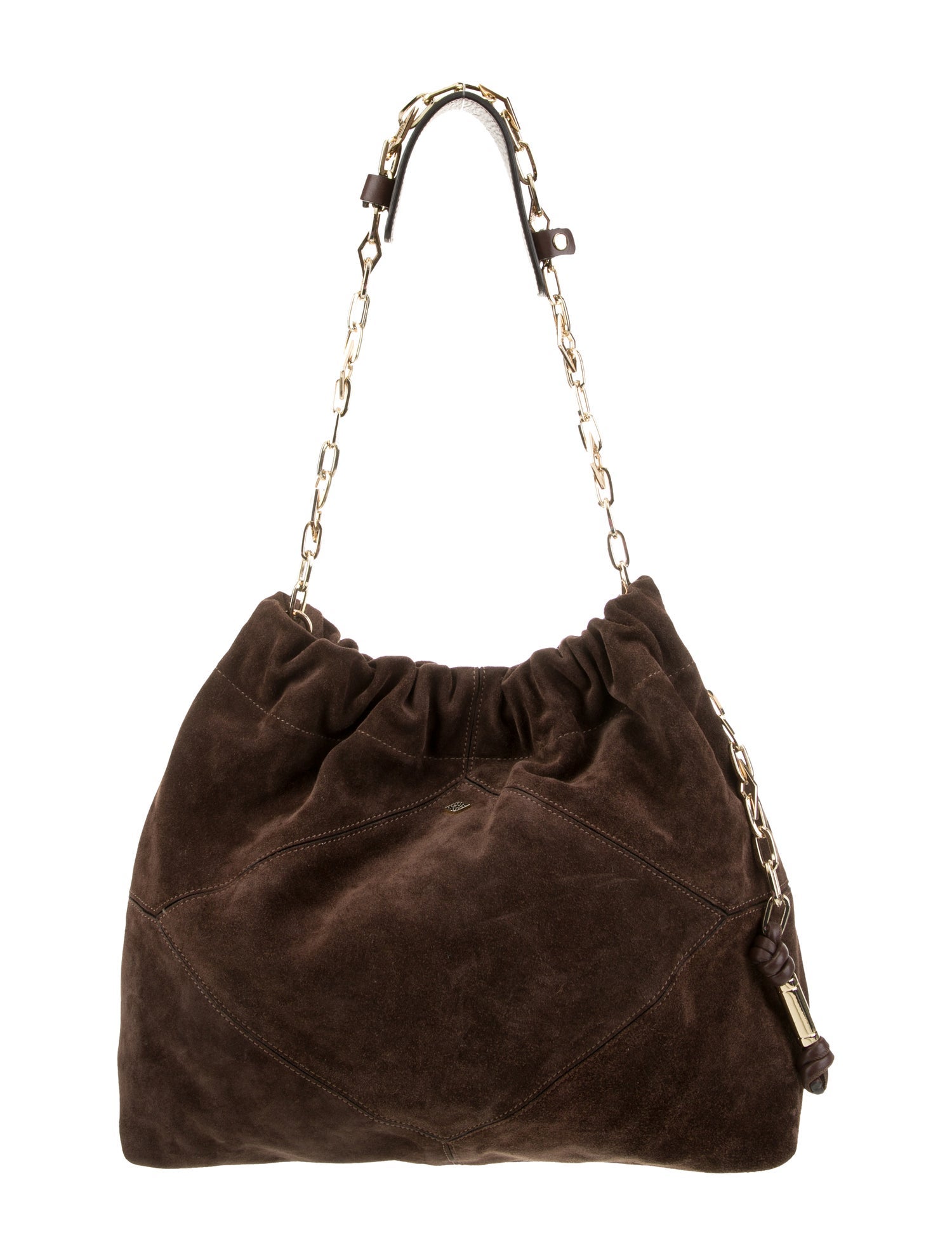 BA&SH Suede Shoulder Bag