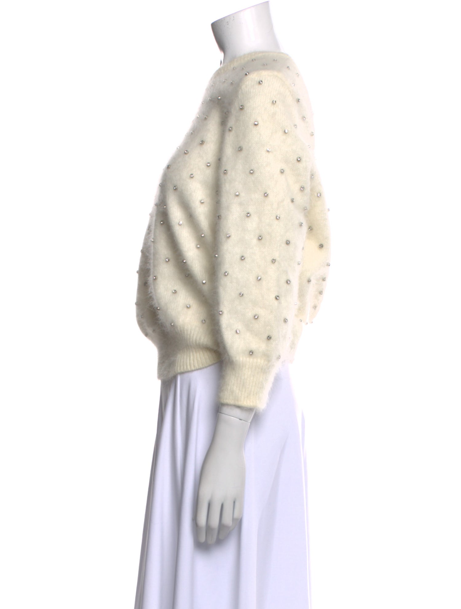 BA&SH Angora Scoop Neck Sweater