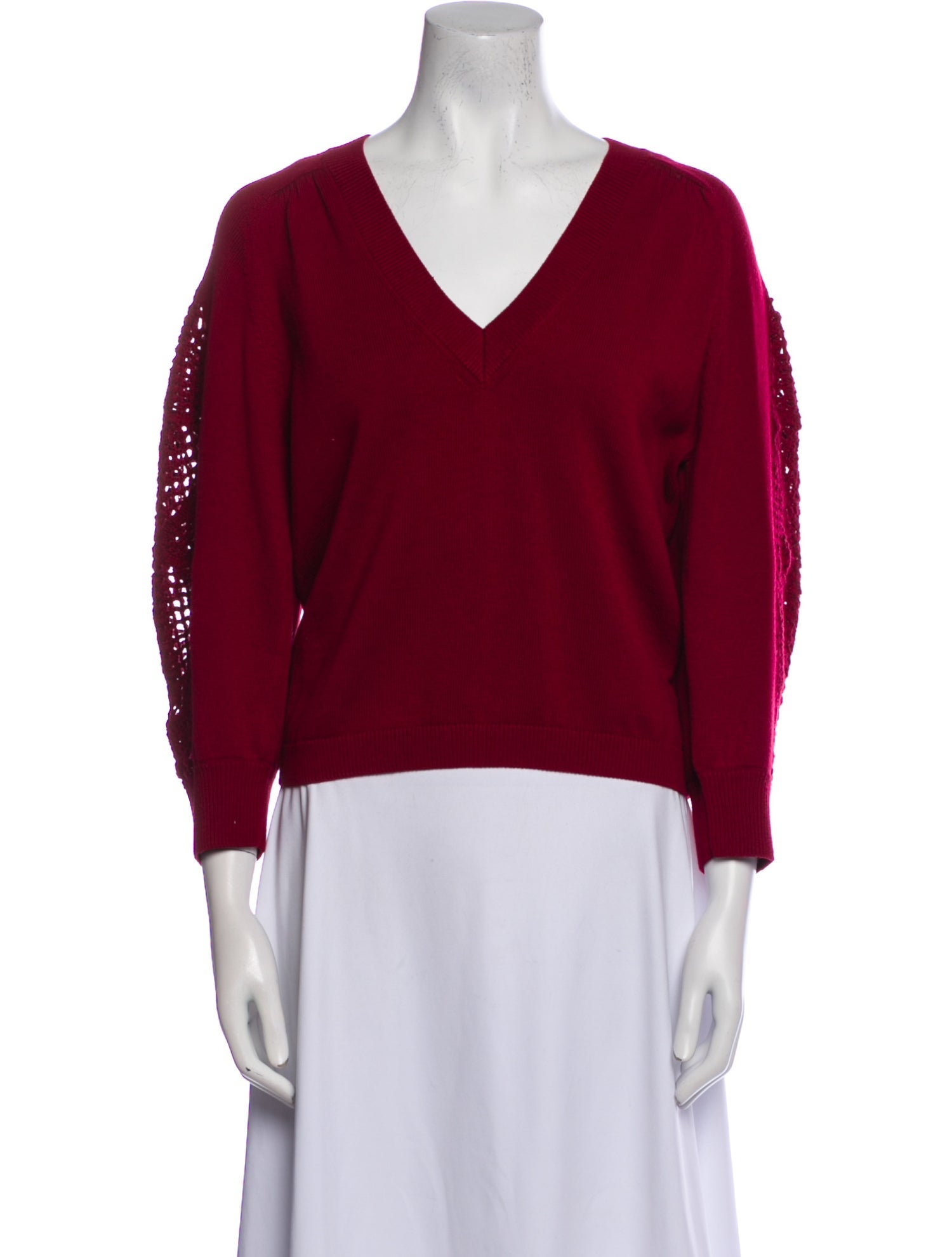 BA&SH Wool V-Neck Top