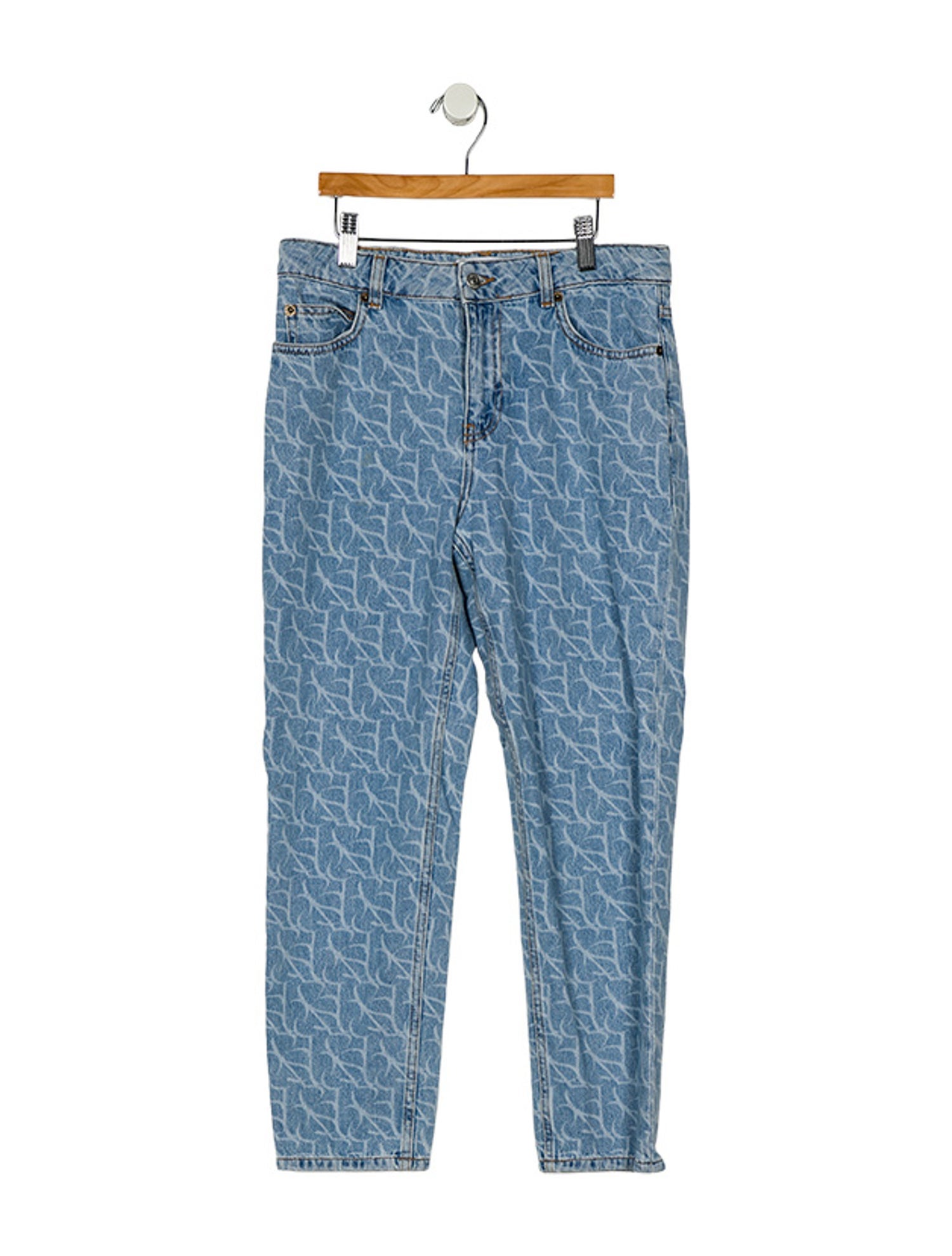 BA&SH High-Rise Straight Leg Jeans